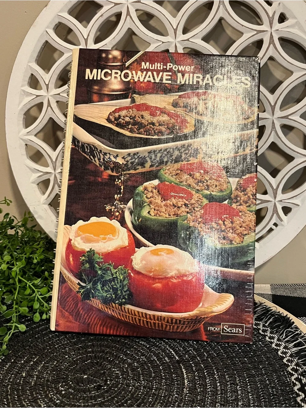 Vintage Sears Microwave Miracles Cookbook